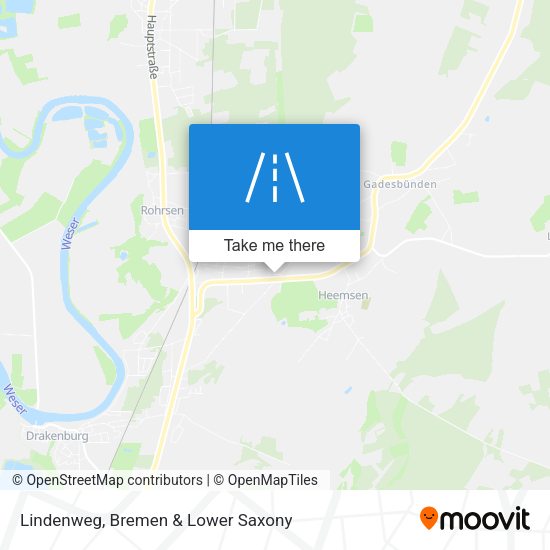 Lindenweg map
