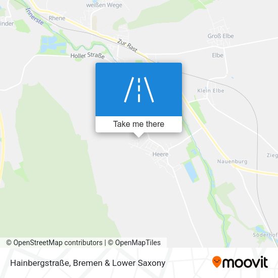 Hainbergstraße map