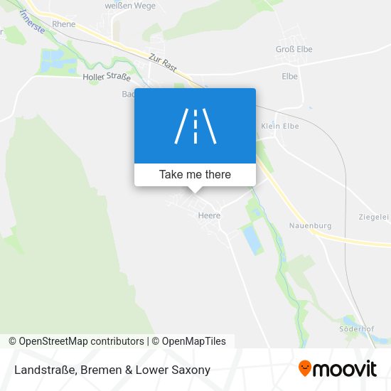 Landstraße map