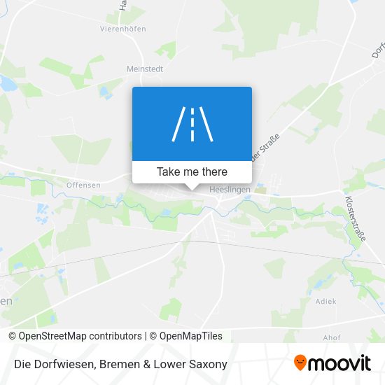 Die Dorfwiesen map