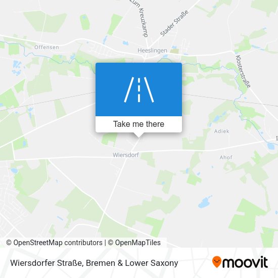 Wiersdorfer Straße map