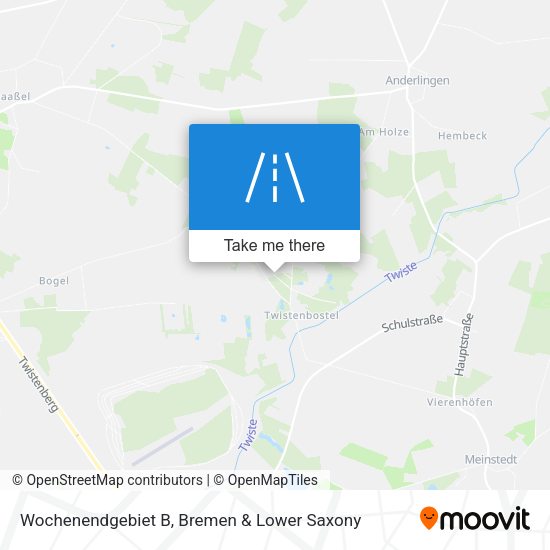 Wochenendgebiet B map