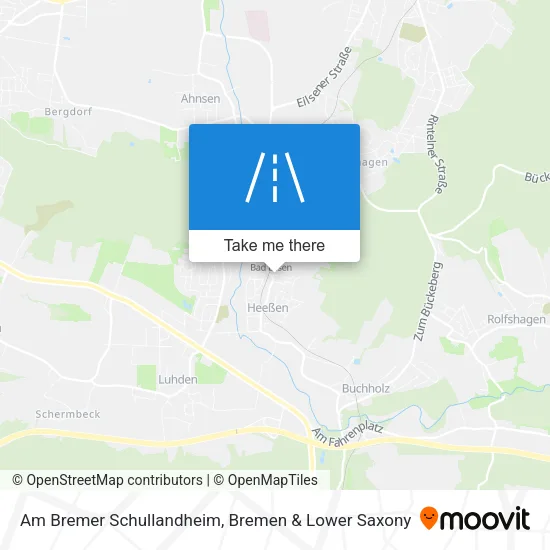 Карта Am Bremer Schullandheim