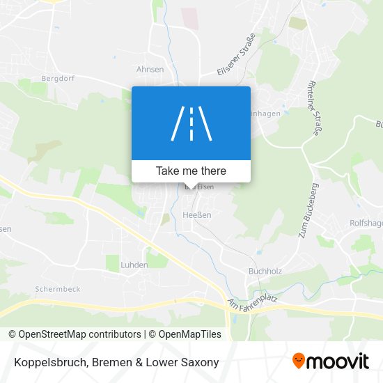 Koppelsbruch map