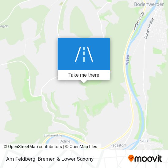 Am Feldberg map