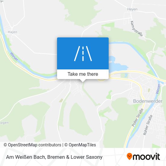 Am Weißen Bach map