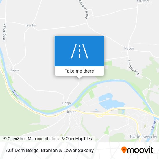Auf Dem Berge map