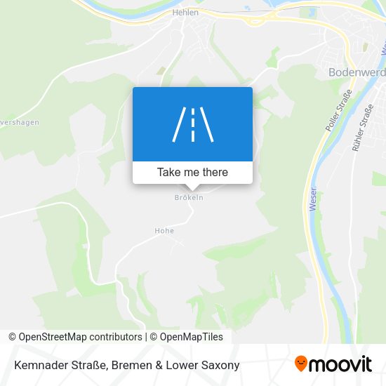 Kemnader Straße map