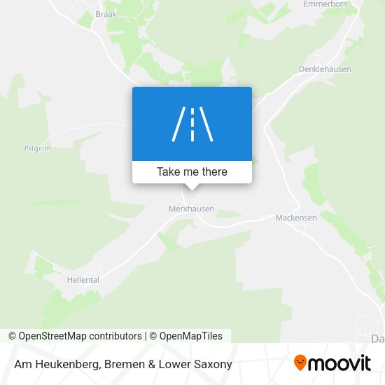 Am Heukenberg map