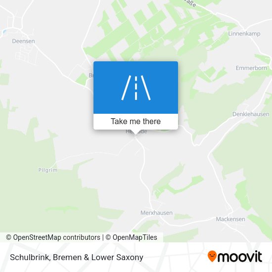 Schulbrink map