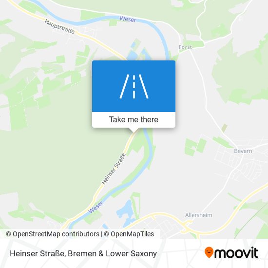 Heinser Straße map