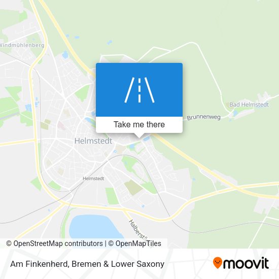 Am Finkenherd map