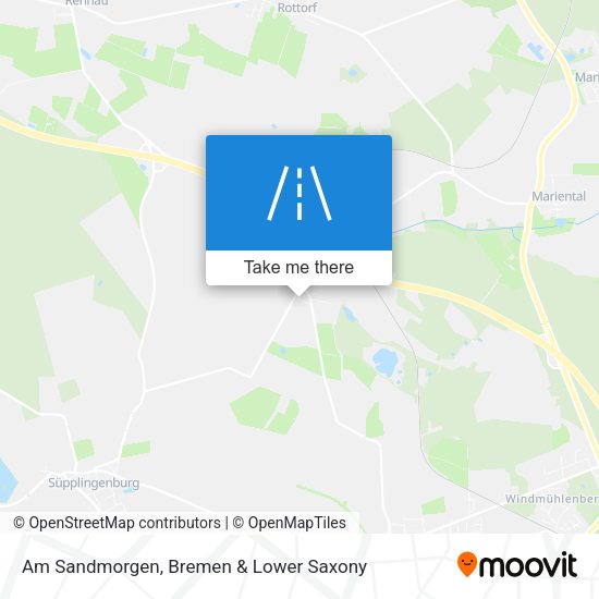 Am Sandmorgen map