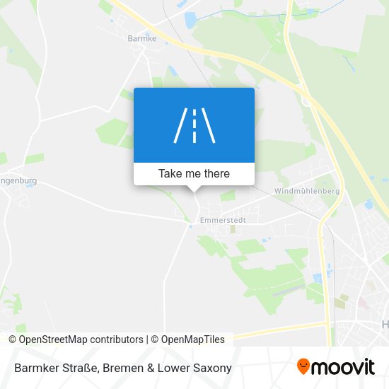 Barmker Straße map