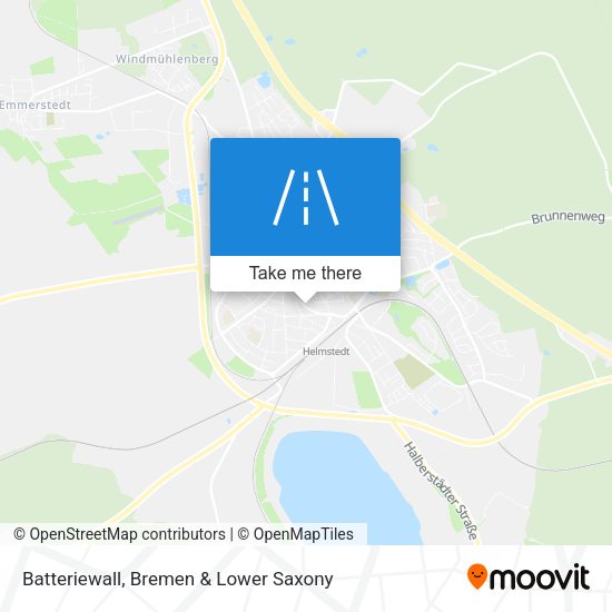 Batteriewall map