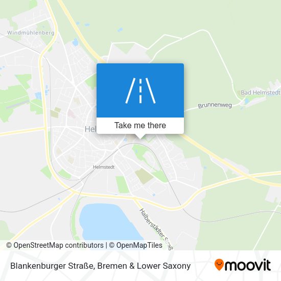 Blankenburger Straße map