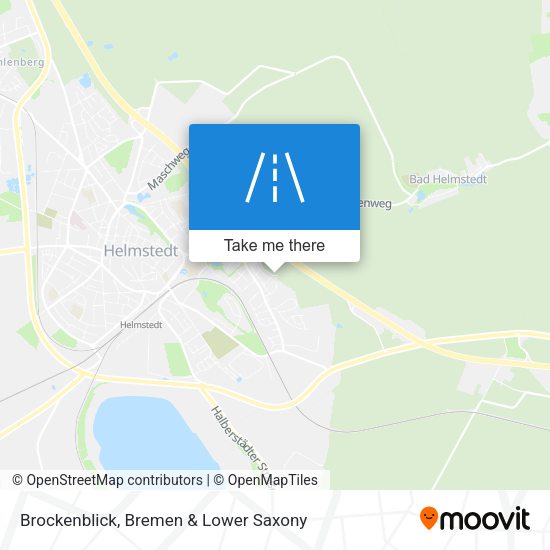 Brockenblick map