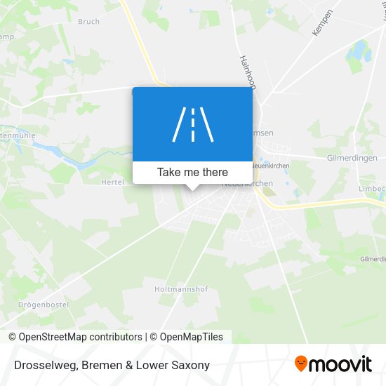 Drosselweg map