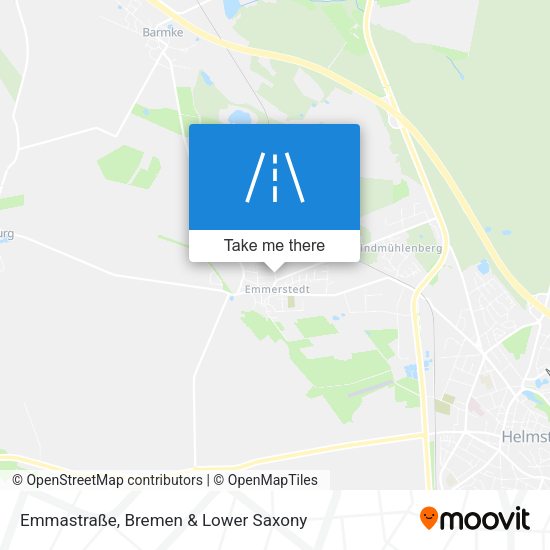 Emmastraße map