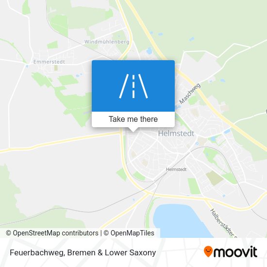 Feuerbachweg map