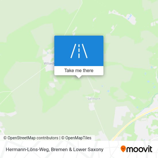 Hermann-Löns-Weg map