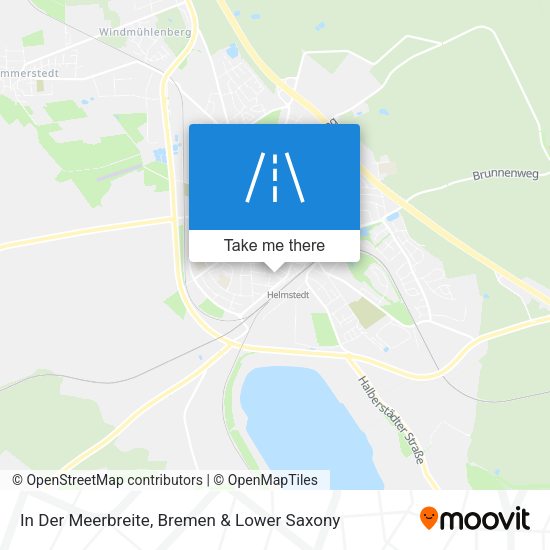 In Der Meerbreite map