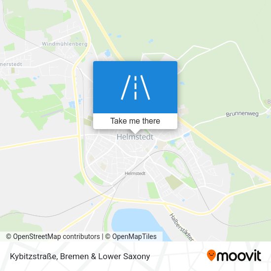 Kybitzstraße map