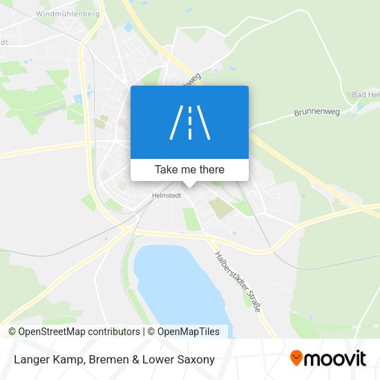 Langer Kamp map