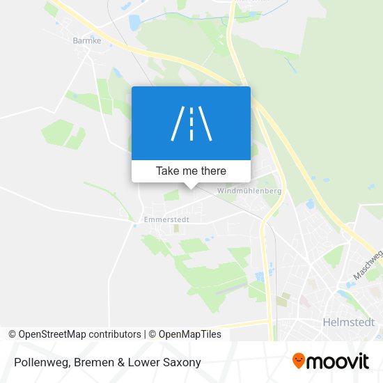 Pollenweg map