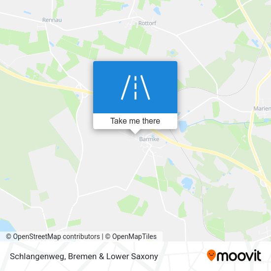 Schlangenweg map