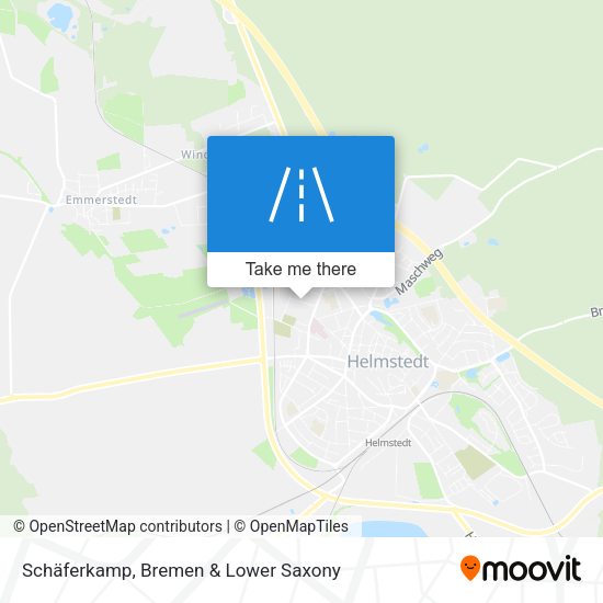 Schäferkamp map