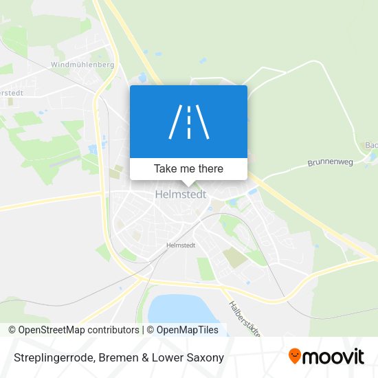 Streplingerrode map