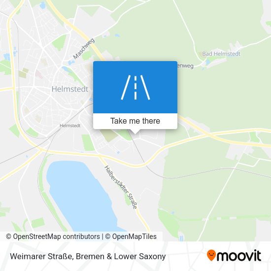Weimarer Straße map