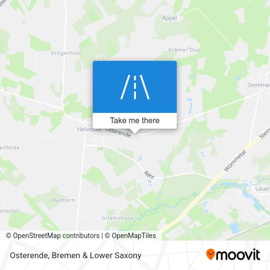 Osterende map