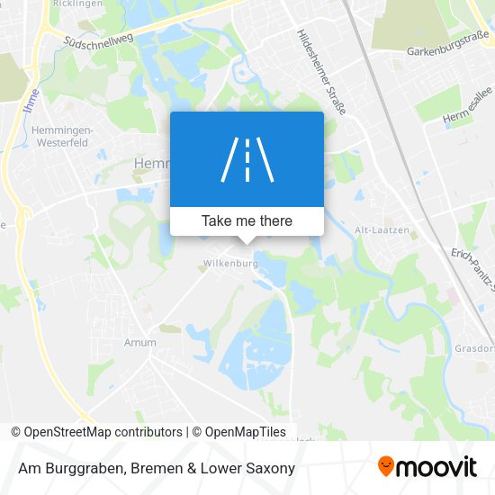 Am Burggraben map