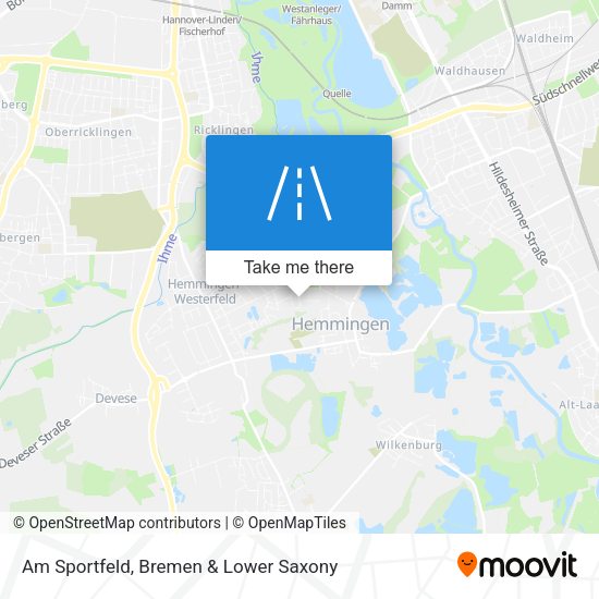 Am Sportfeld map