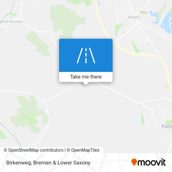 Birkenweg map