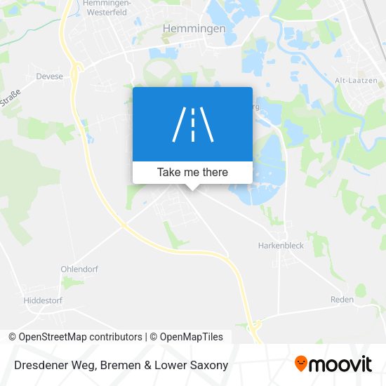 Dresdener Weg map