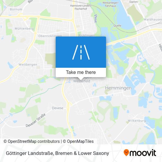 Göttinger Landstraße map