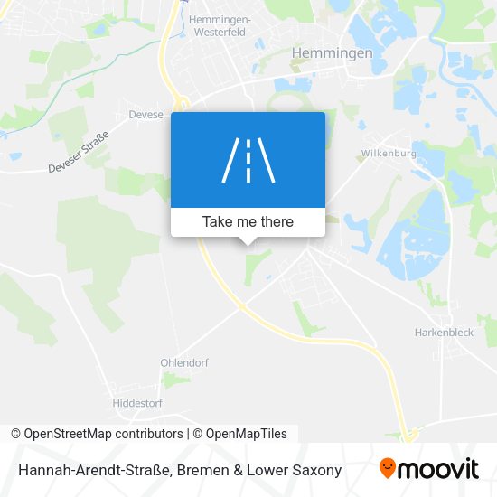 Hannah-Arendt-Straße map