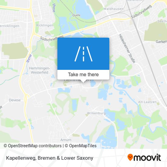 Kapellenweg map
