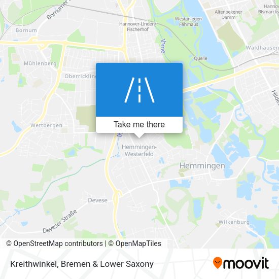 Kreithwinkel map