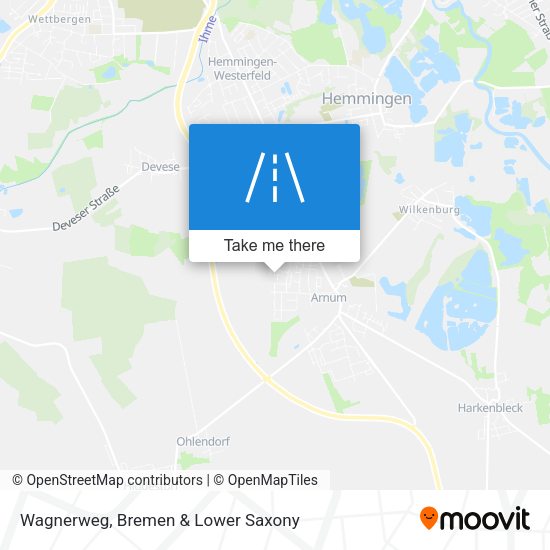 Wagnerweg map