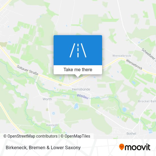 Birkeneck map