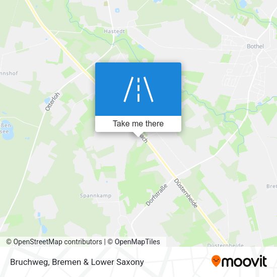 Bruchweg map