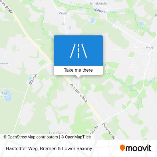 Hastedter Weg map