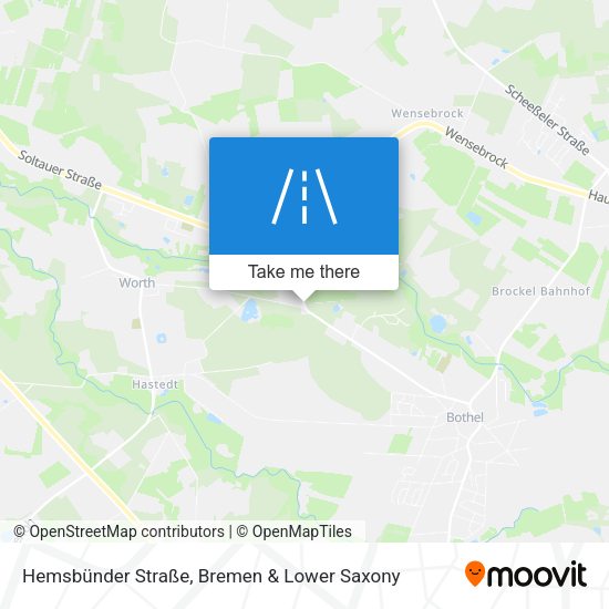 Hemsbünder Straße map