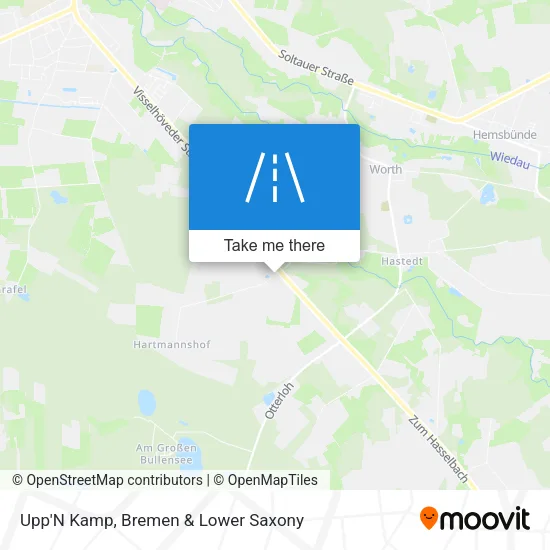 Upp'N Kamp map