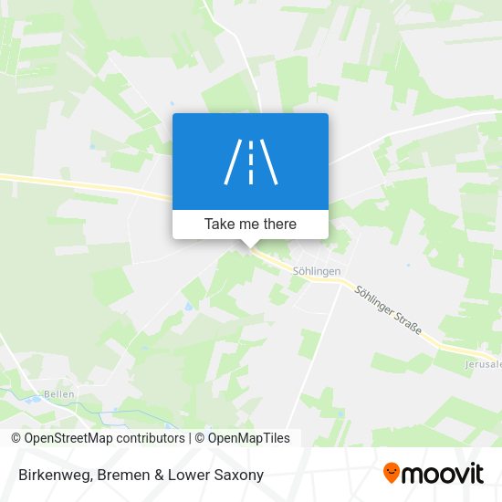 Birkenweg map