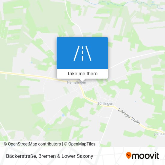 Bäckerstraße map